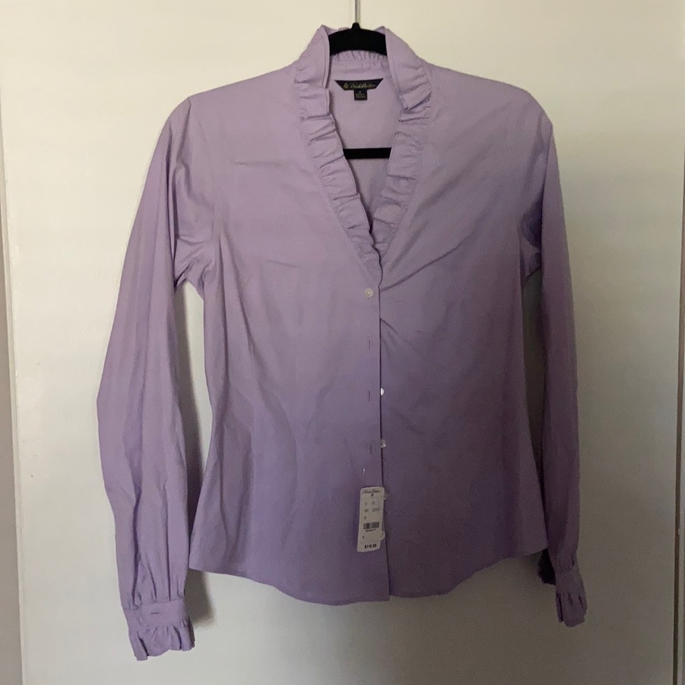 Purple Button Down